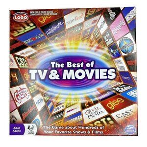 Spin‎ Master Logo Board Game Best of TV & Movies